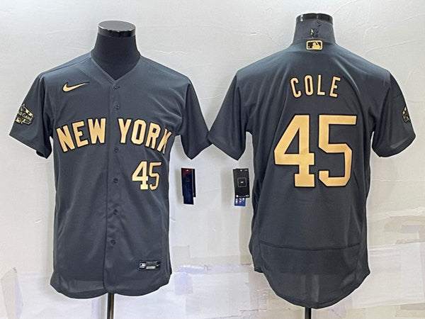 Gerrit Cole New York Yankees charcoal All-Star jersey