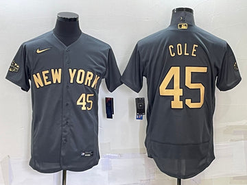 Gerrit Cole New York Yankees charcoal All-Star jersey