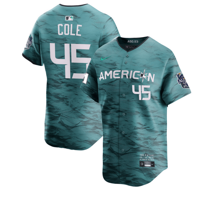 Gerrit Cole New York Yankees teal All-Star jersey