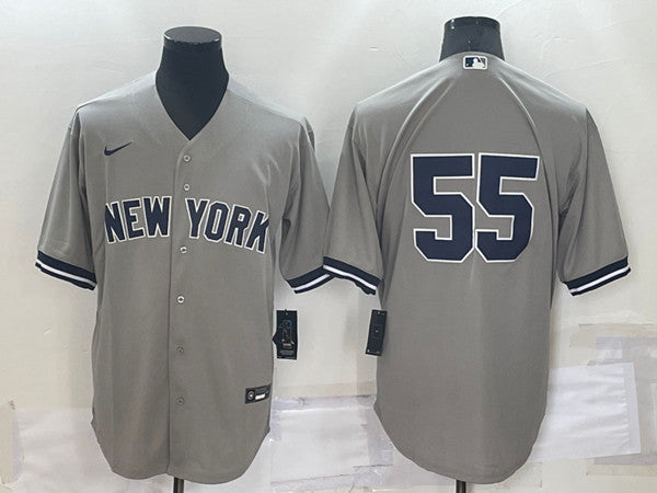 Domingo Germán New York Yankees grey jersey