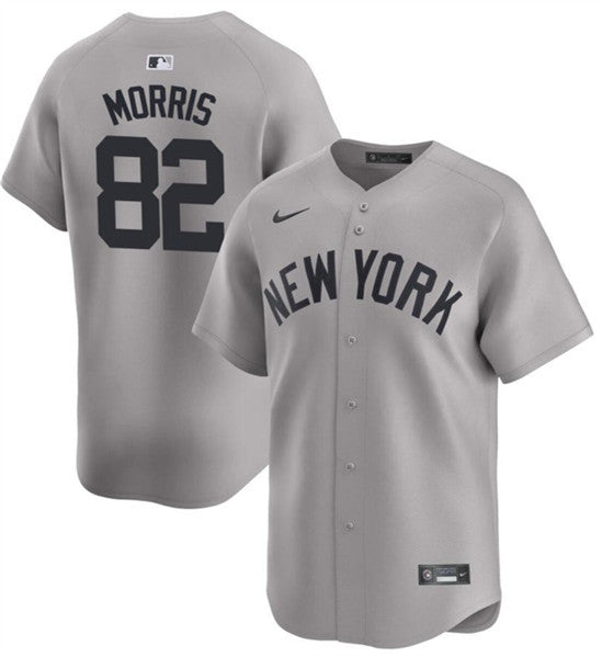 Cody Morris New York Yankees gray Limited jersey