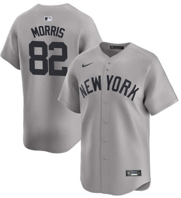Cody Morris New York Yankees gray Limited jersey