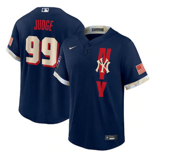 Aaron Judge New York Yankees navy All-Star jersey