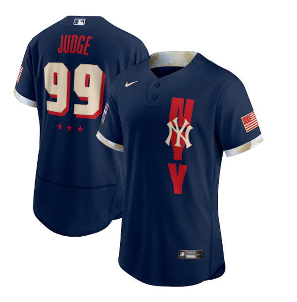 Aaron Judge New York Yankees navy All-Star jersey
