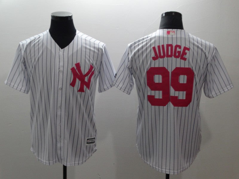 Aaron Judge New York Yankees white jersey