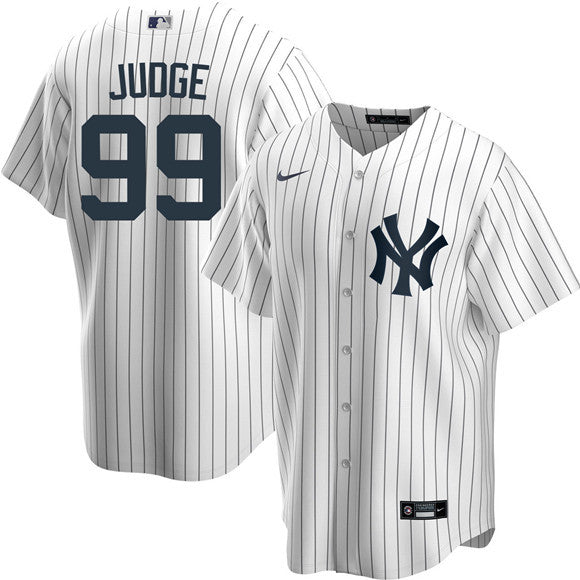 Aaron Judge New York Yankees white jersey
