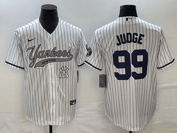 Aaron Judge New York Yankees white jersey