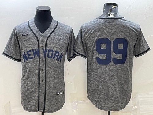 Aaron Judgey New York Yankees gray jersey