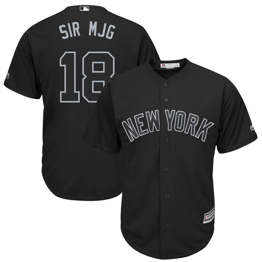 Didi Gregorius Sir Mjg Majestic New York Yankees black jersey