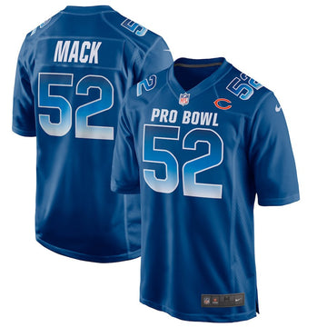 NFC Khalil Mack Chicago Bears royal Game jersey