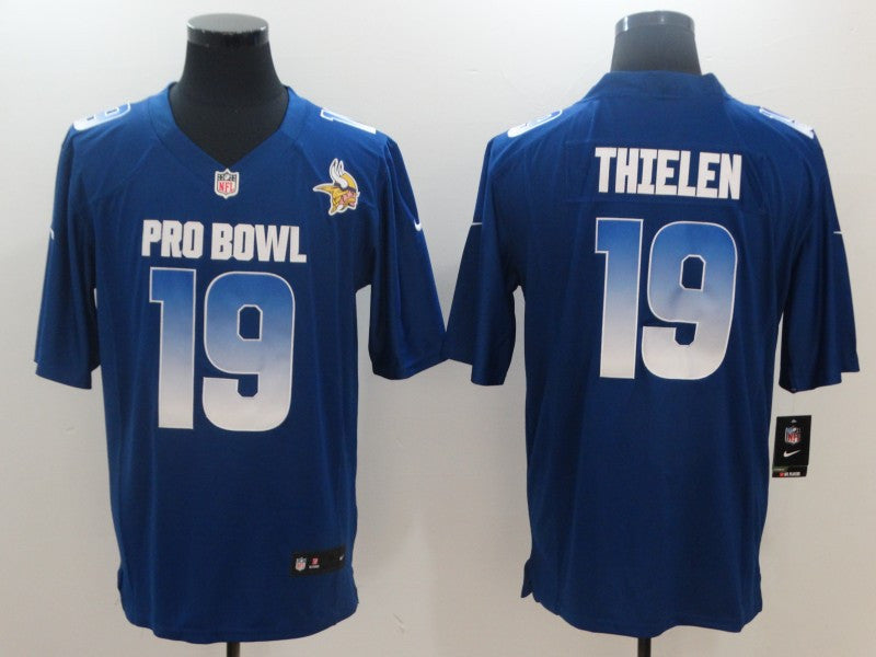 NFC Adam Thielen Minnesota Vikings royal Game jersey