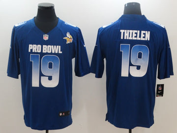 NFC Adam Thielen Minnesota Vikings royal Game jersey