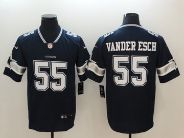 Vander Esch Dallas Cowboys navy Vapor jersey
