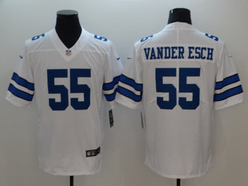 Vander Esch Dallas Cowboys white Vapor jersey