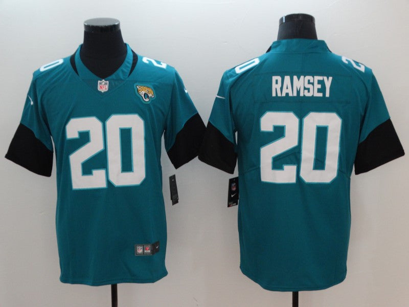 Jalen Ramsey Jacksonville Jaguars teal Vapor jersey