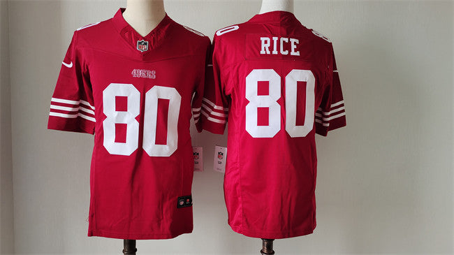 Jerry Rice San Francisco 49ers red Untouchable jersey