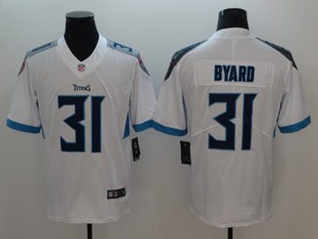 Kevin Byard Tennessee Titans white Vapor jersey