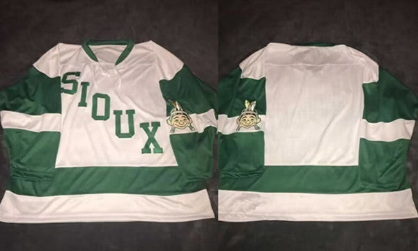 Custom North Dakota Fighting Sioux jersey