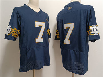 Audric Estim Notre Dame Fighting Irish navy Limited jersey