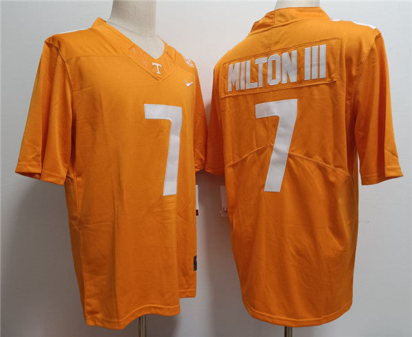 Notre Joe Milton III Tennessee Volunteers orange jersey