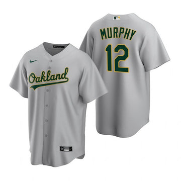 Sean Murphy Oakland Athletics grey jersey