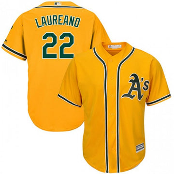 Ramón Laureano Oakland Athletics gold jersey