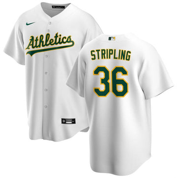 Ross Stripling Oakland Athletics white jersey