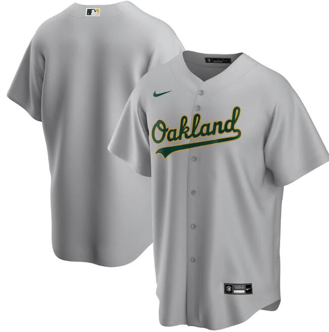 Oakland Athletics grey jersey