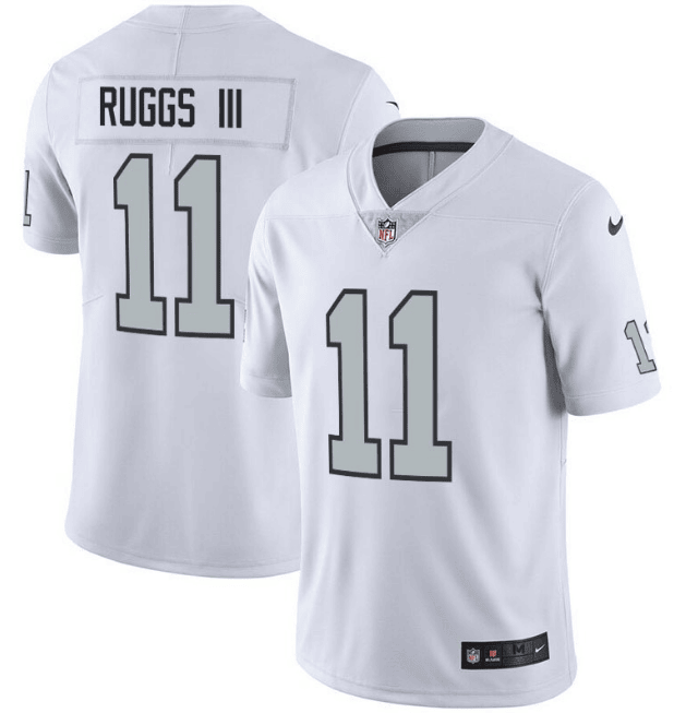 Henry Ruggs III Las Vegas Raiders white Color Rush jersey