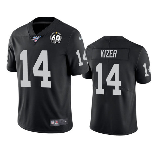 DeShone Kizer Las Vegas Raiders black Vapor jersey