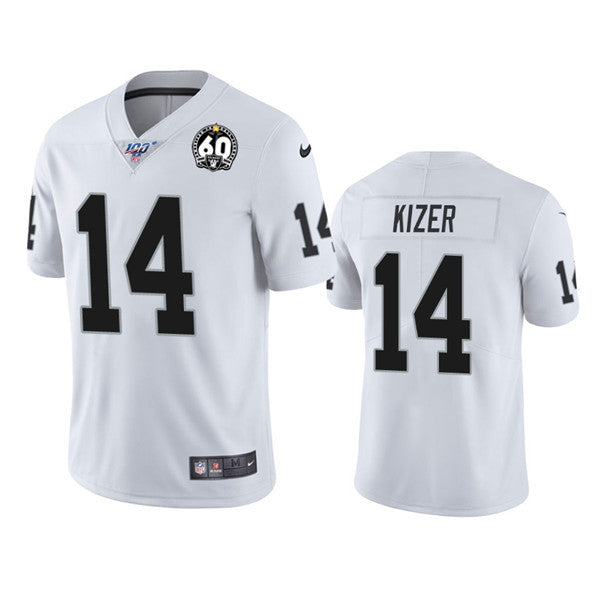 DeShone Kizer Las Vegas Raiders white Vapor jersey