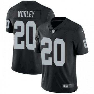 Daryl Worley Las Vegas Raiders black Vapor jersey