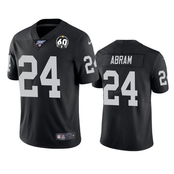 Johnathan Abram Las Vegas Raiders black Vapor jersey