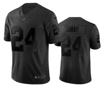 Johnathan Abram Las Vegas Raiders black Limited jersey