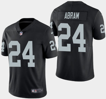 Johnathan Abram Las Vegas Raiders black Vapor jersey