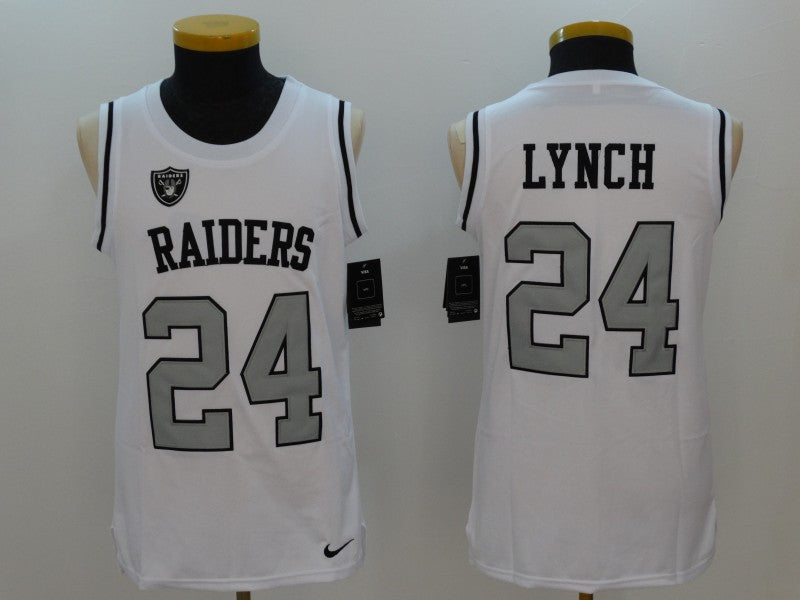 Marshawn Lynch Las Vegas Raiders white Limited jersey