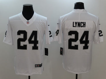 Marshawn Lynch Las Vegas Raiders white Vapor jersey