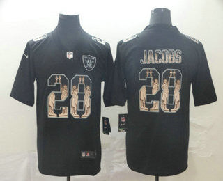 Josh Jacobs Las Vegas Raiders black Limited jersey