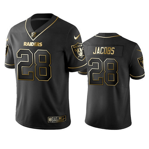 Josh Jacobs Las Vegas Raiders black Limited jersey