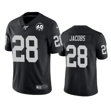 Josh Jacobs Las Vegas Raiders black Vapor jersey