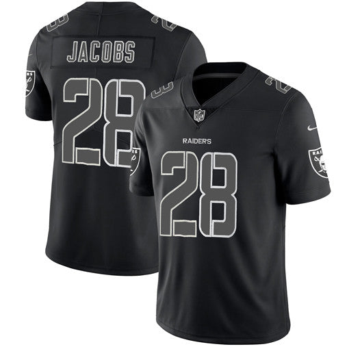 Josh Jacobs Las Vegas Raiders black Limited jersey
