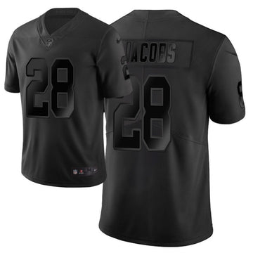 Josh Jacobs Las Vegas Raiders black Vapor jersey