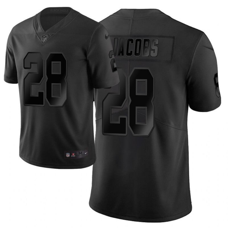 Josh Jacobs Las Vegas Raiders black Vapor jersey
