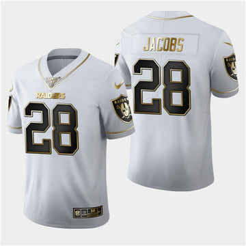 Josh Jacobs Las Vegas Raiders white Limited jersey