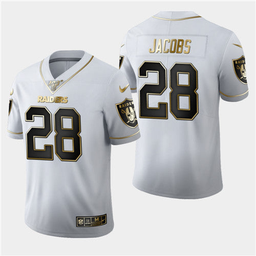 Josh Jacobs Las Vegas Raiders white Limited jersey