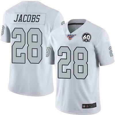 Josh Jacobs Las Vegas Raiders white Vapor jersey