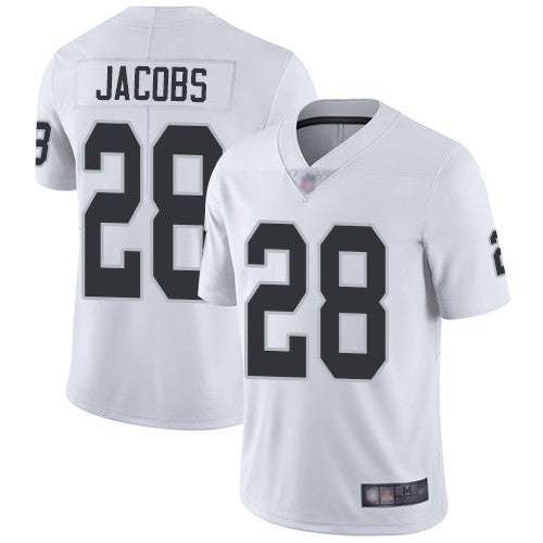 Josh Jacobs Las Vegas Raiders white Vapor jersey