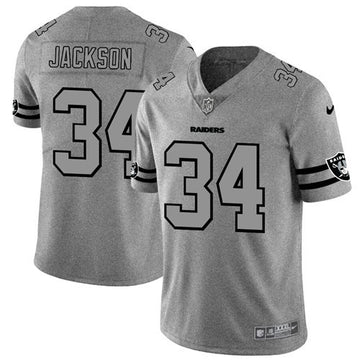Bo Jackson Las Vegas Raiders gray Limited jersey