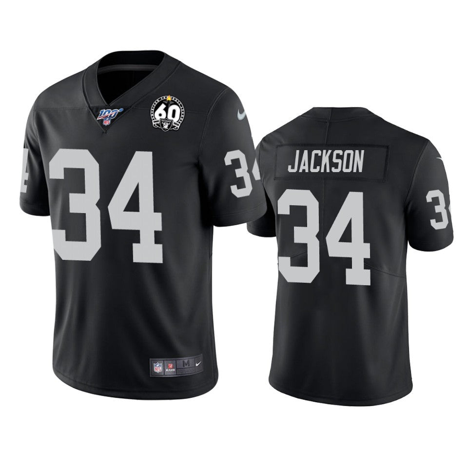 Bo Jackson Las Vegas Raiders black Vapor jersey