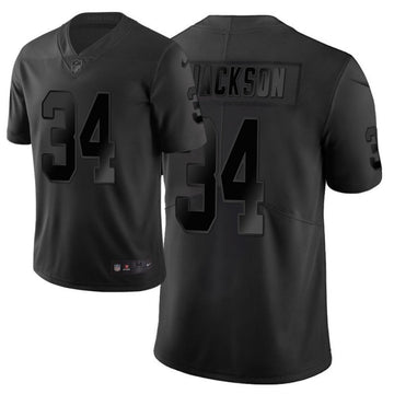 Bo Jackson Las Vegas Raiders black Vapor jersey
